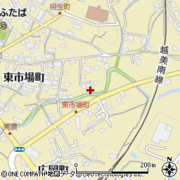 岐阜県美濃市東市場町2514周辺の地図