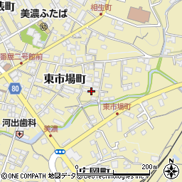 岐阜県美濃市2517-4周辺の地図