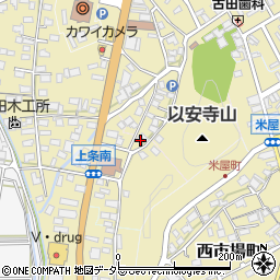 岐阜県美濃市95-1周辺の地図