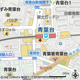 アイラッシュサロン　ブラン青葉台東急スクエア店周辺の地図