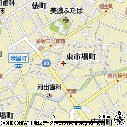 岐阜県美濃市2558-3周辺の地図