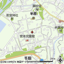神奈川県愛甲郡愛川町半原4611周辺の地図