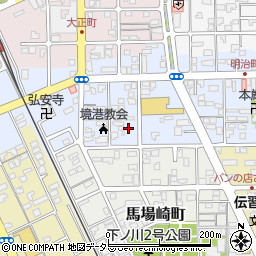 鳥取県境港市明治町110周辺の地図