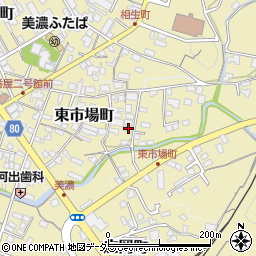 岐阜県美濃市2517-6周辺の地図