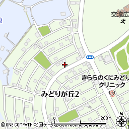 千葉県大網白里市みどりが丘2丁目35周辺の地図