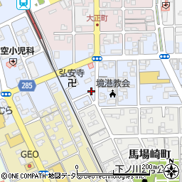 鳥取県境港市明治町71周辺の地図