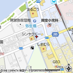 ほっかほっか亭　境港警察署前店周辺の地図