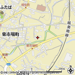 岐阜県美濃市東市場町2514-3周辺の地図