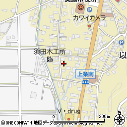 岐阜県美濃市1300周辺の地図