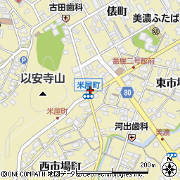 岐阜県美濃市2659-15周辺の地図
