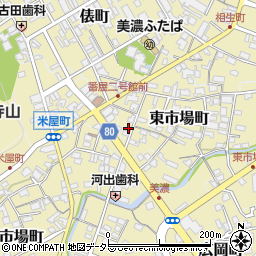 岐阜県美濃市2607-25周辺の地図