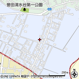 大膳野公園周辺の地図