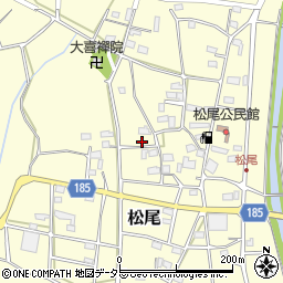 岐阜県山県市松尾269周辺の地図
