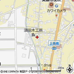 岐阜県美濃市1292周辺の地図