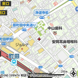 株式会社シーボン町田支店周辺の地図