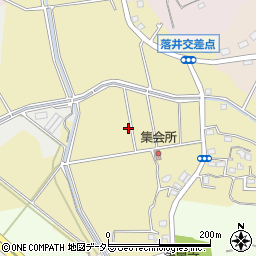 千葉県千葉市緑区落井町周辺の地図