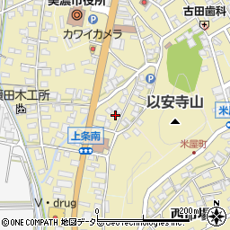 岐阜県美濃市94周辺の地図
