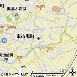 岐阜県美濃市2522-20周辺の地図