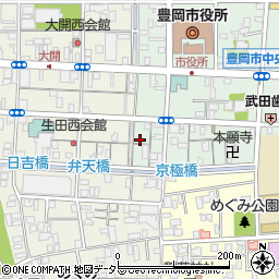 志津屋食料品店周辺の地図