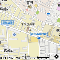 高橋米店周辺の地図