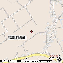鳥取県鳥取市福部町湯山周辺の地図