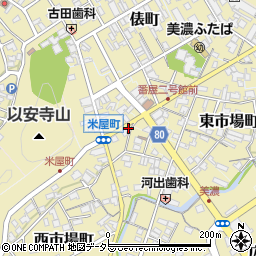 岐阜県美濃市2656-28周辺の地図