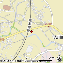 岐阜県美濃市3116周辺の地図