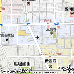 鳥取県境港市明治町140周辺の地図