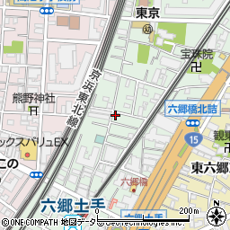 東京都大田区仲六郷4丁目14-12周辺の地図