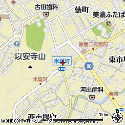岐阜県美濃市2659周辺の地図