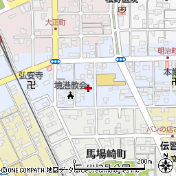 鳥取県境港市明治町108周辺の地図