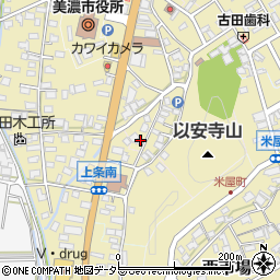 岐阜県美濃市96周辺の地図