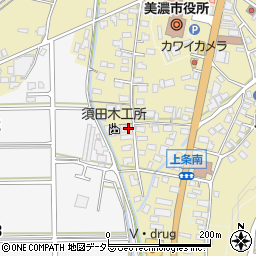 岐阜県美濃市1290周辺の地図
