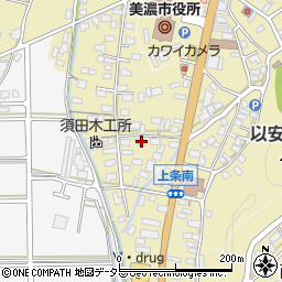 岐阜県美濃市1302周辺の地図