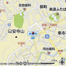 岐阜県美濃市2659-1周辺の地図