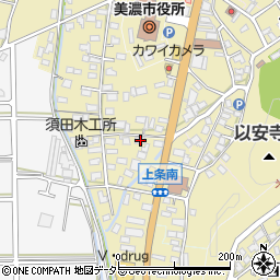 岐阜県美濃市1305-1周辺の地図