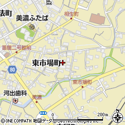 岐阜県美濃市2522-17周辺の地図