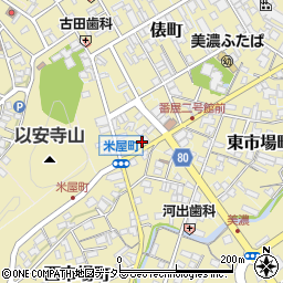 岐阜県美濃市2655-1周辺の地図