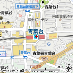 タリーズコーヒー 青葉台駅店周辺の地図