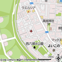 東京都大田区西六郷4丁目30周辺の地図