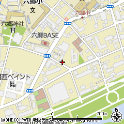 八幡塚公園トイレ周辺の地図