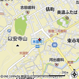 岐阜県美濃市2635-7周辺の地図