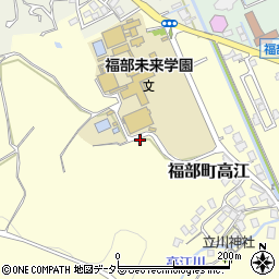 鳥取県鳥取市福部町高江425-1周辺の地図