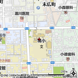 鳥取県境港市湊町27周辺の地図