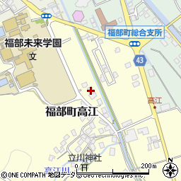鳥取県鳥取市福部町高江171周辺の地図