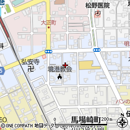 鳥取県境港市明治町100周辺の地図