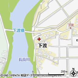 岐阜県美濃市下渡655周辺の地図