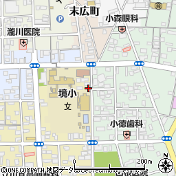 鳥取県境港市湊町4周辺の地図