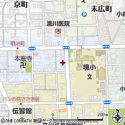 鳥取県境港市明治町207周辺の地図
