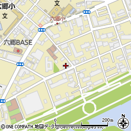 大田区新産業創造支援施設周辺の地図
